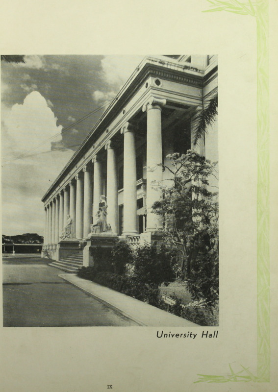 item thumbnail for University Hall, 1935