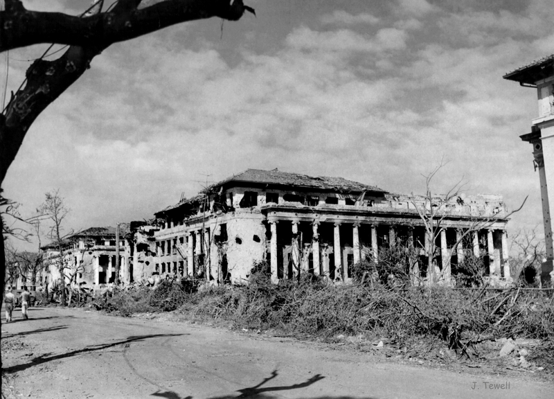 item thumbnail for Villamor Hall on the Campus of the University of the Philippines Manila, Philippines, 1945