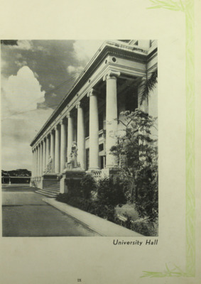 University Hall, 1935