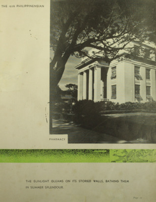 Pharmacy Hall, 1936