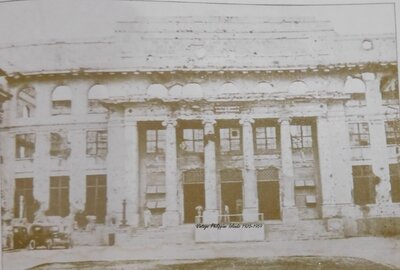 The University Library (now the Supreme Court Building) right after the War